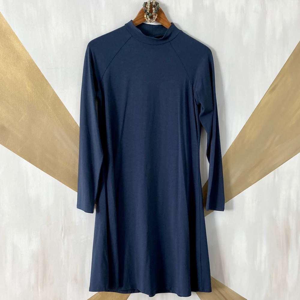 Funnel Neck Dress